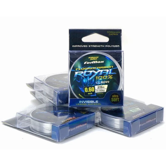 Fir Fluorocarbon Formax Royal, Transparent, 2.77kg, 0.16mm, 25m