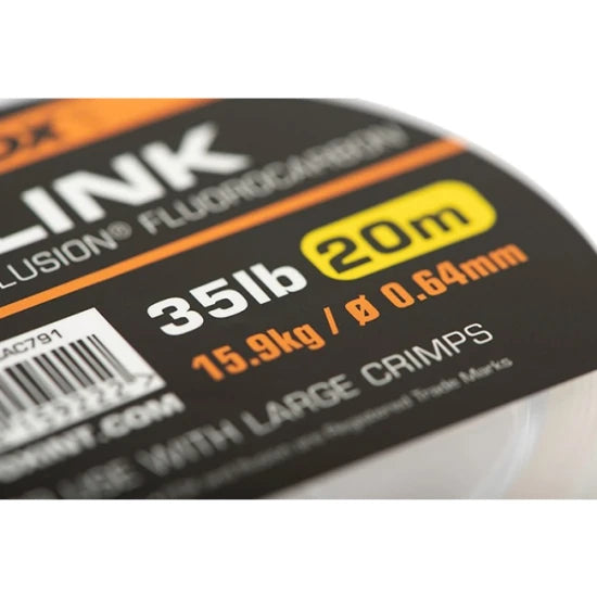 Fir Fluorocarbon Fox Edges Link Crimpable Illusion 20m 0.64/35lbs