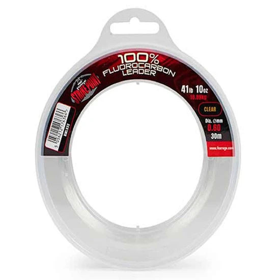 Fir Fluorocarbon Fox Rage Strike Point Leader 0.6mm, 41.64lb, 30m