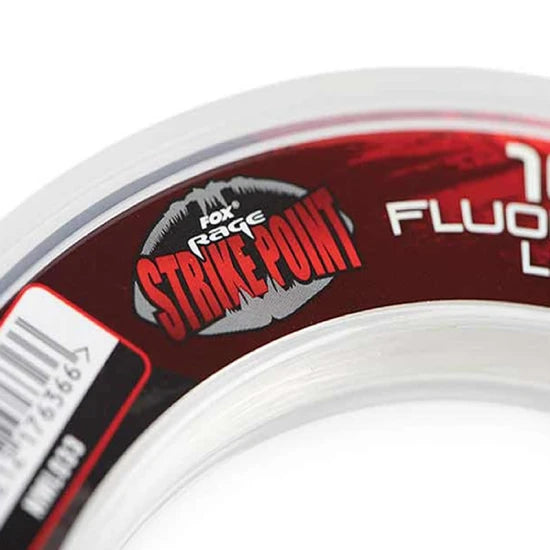 Fir Fluorocarbon Fox Rage Strike Point Leader 0.6mm, 41.64lb, 30m