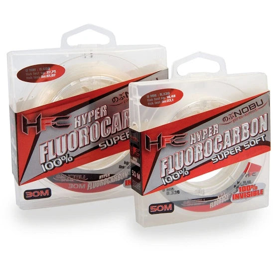 Fir Fluorocarbon Lineaeffe Nobu Hfc Super Soft Transparent 30m 0.90mm 50kg