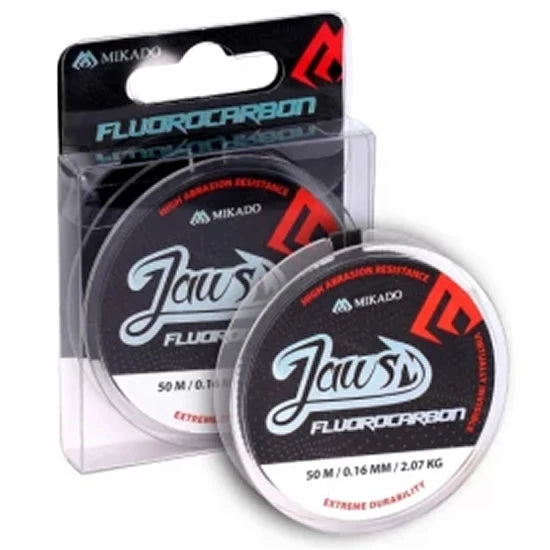 Fir Fluorocarbon Mikado Jaws, Clear, 0.10mm, 1.08kg, 50m