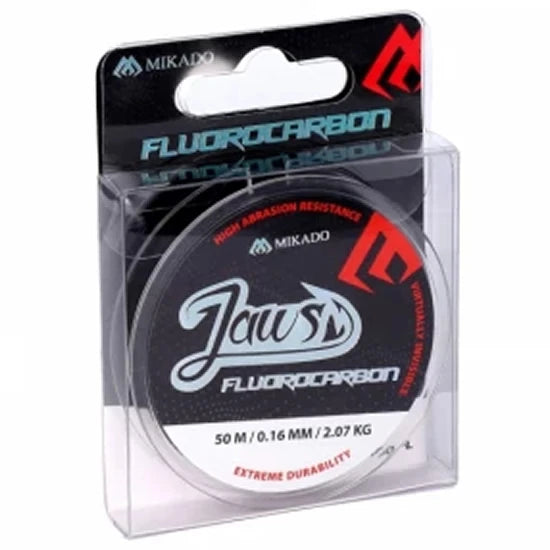 Fir Fluorocarbon Mikado Jaws, Clear, 0.10mm, 1.08kg, 50m