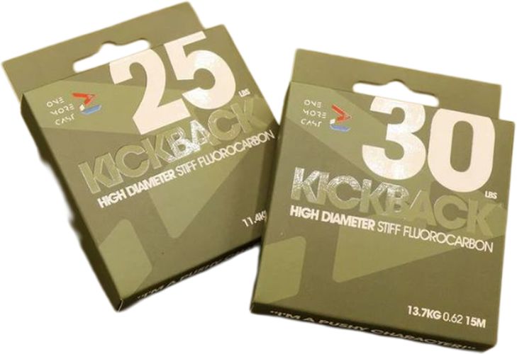 Fir Fluorocarbon ONE MORE CAST Kickback High Diameter Stiff, 0.62mm, 13.7kg-30lbs,15m