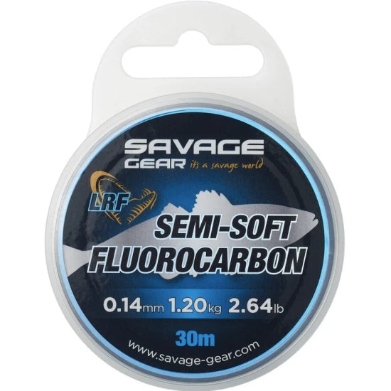 Fir Fluorocarbon Savage Gear Semi Soft Lrf 0.17mm, 30m, 1.86kg, Transparent