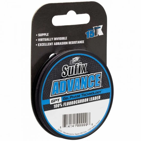 Fir Fluorocarbon Sufix Advance Fc Clear 50m, 0.405mm, 9.2kg
