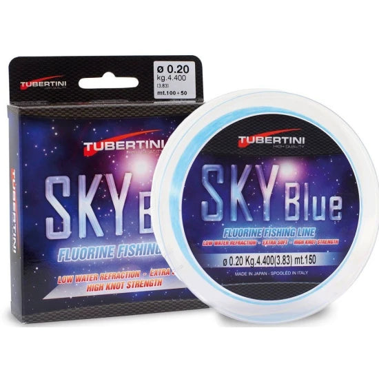 Fir Fluorocarbon Tubertini Uc7 Sky Blue, 2kg, 0.14mm, 1000m