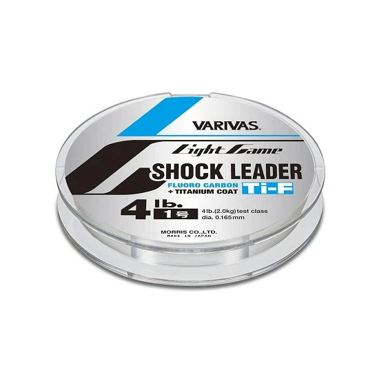Fir Fluorocarbon Varivas Fir Light Game Shock Leader Titanium 30m 0.235mm 8lb
