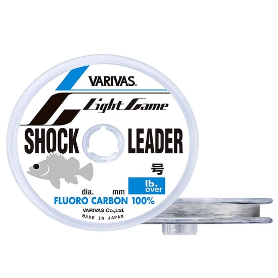 Fir Fluorocarbon Varivas Light Game Shock Leader 30m, 0.165mm, 4lb