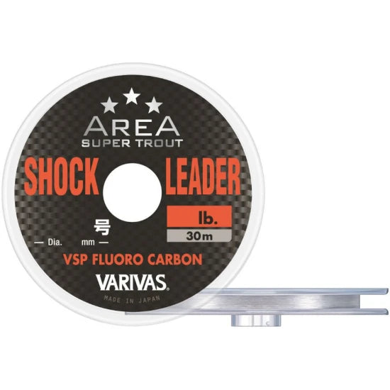 Fir Fluorocarbon Varivas Shockleader Super Trout Area Vsp, 0.117mm, 2.5lbs, 30m