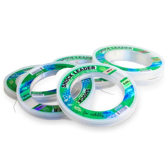 Fir Inaintas Monofilament Zfish Vision Shock Leader, 0.60mm, 20.55kg, 100m