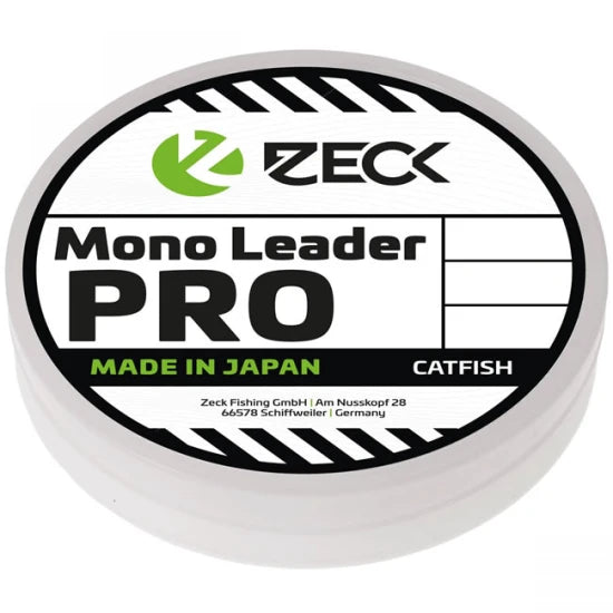 Fir Inaintas Zeck Mono Leader Pro Transparent, 1.17mm, 77kg, 20m