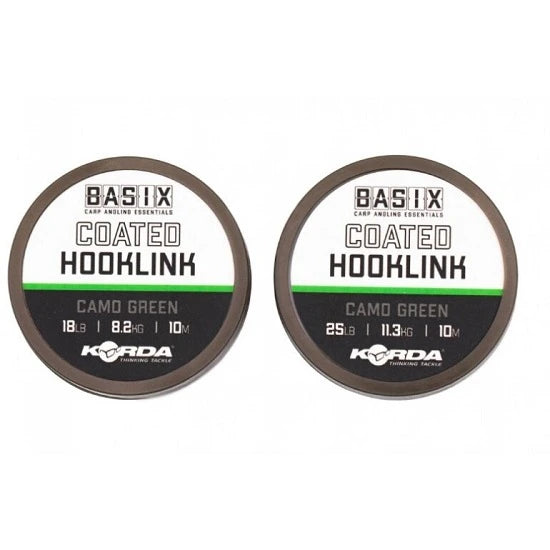 Fir Korda Basix Coated Hooklink 18lb/10m