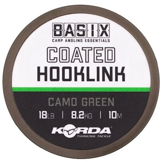 Fir Korda Basix Coated Hooklink 25lb/10m