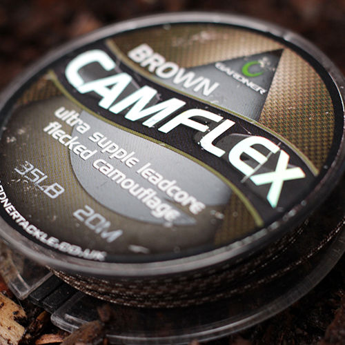 Fir Leadcore Gardner CamFlex 35lb - Brown