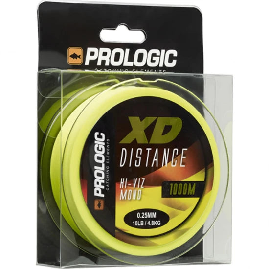 Fir Monifilament Prologic Xd Distance Mono Hi-viz, Yellow, 1000m, 0.35mm, 8.1kg