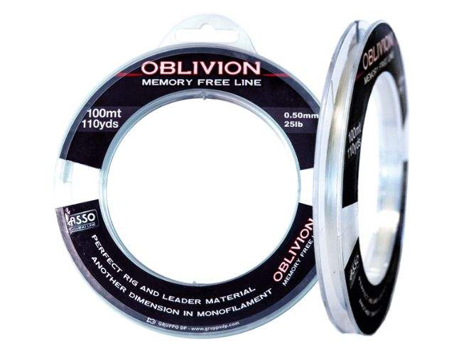 Fir Monofilament Asso Oblivion Shock Leader, 0.55mm, 100m, Transparent