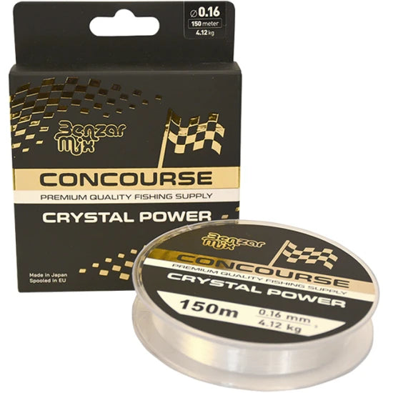 Fir Monofilament Benzar Mix Concourse Crystal Power, 150m, 0.12mm, 2.43kg