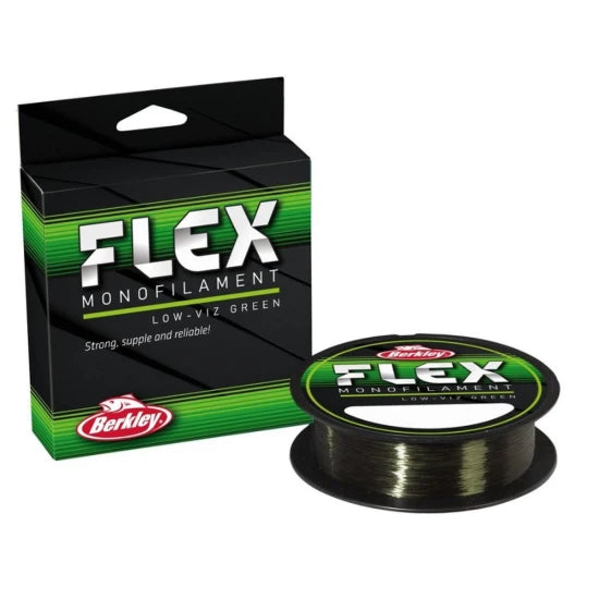 Fir Monofilament Berkley Flex Mono, Low-vis Green, 0.16mm, 2.1kg, 300m