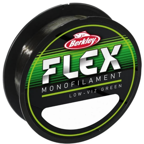 Fir Monofilament Berkley Flex Mono, Low-vis Green, 0.18mm, 2.5kg, 300m