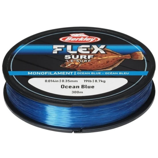 Fir Monofilament Berkley Flex  Surf, Ocean Blue, 250m, 0.40mm, 11.20kg