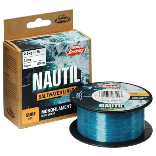 Fir Monofilament Berkley Nautil, Turquoise, 4kg, 0.22mm, 600m