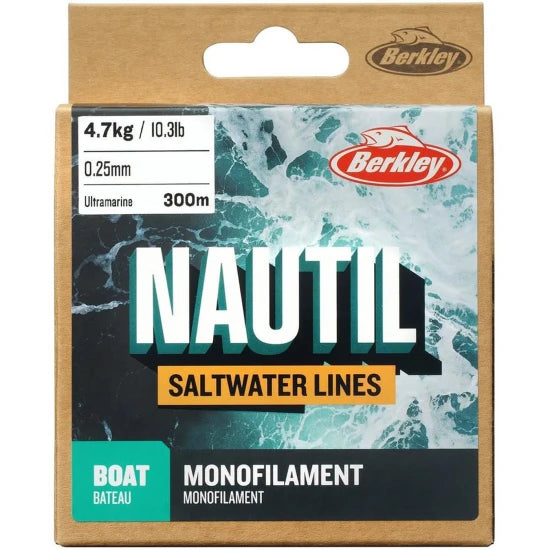 Fir Monofilament Berkley Nautil, Ultramarine, 300m, 0.28mm, 5.60kg