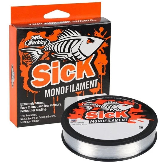 Fir Monofilament Berkley Sick Monofilament, Transparent, 2.1kg, 0.14mm, 300m