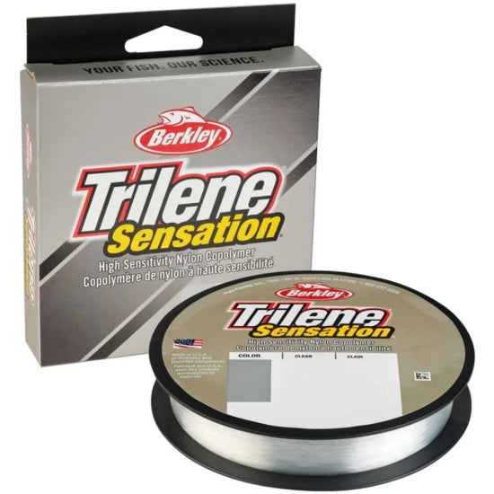 Fir Monofilament Berkley Trilene Sensation Mono, Clear, 6.80kg, 0.28mm, 300m