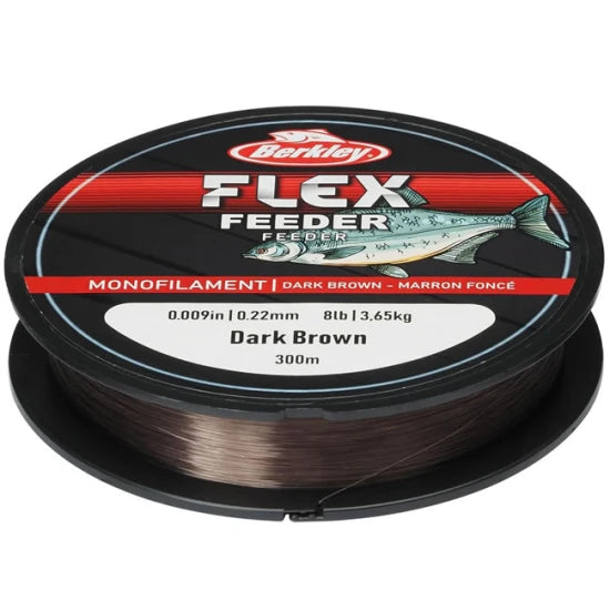 Fir Monofilament Berkley Flex Ss Feeder Darkbrown, 300m, 0.18mm, 2.55kg