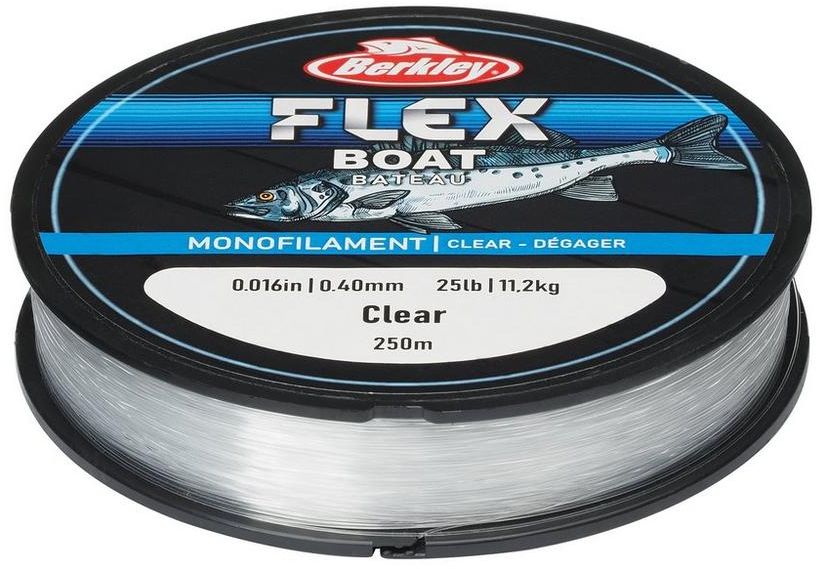 Fir Monofilament Berkley Flex Mono, Transparent, 0.35mm, 8.7kg, 300m