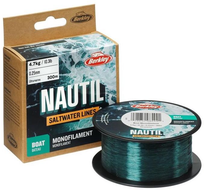 Fir Monofilament Berkley Nautil, Ultra Marine, 14.1kg, 0.45mm, 600m