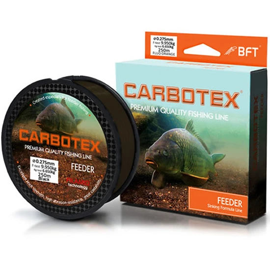 Fir Monofilament Carbotex Feeder Dm, Black, 0.18mm, 4.50kg, 250m