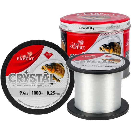 Fir Monofilament Carp Expert Crystal Transparent, 0.35mm, 15.60kg, 300m