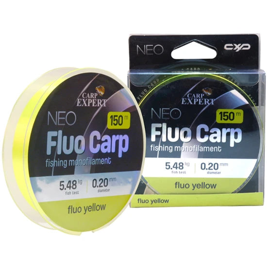 Fir Monofilament Carp Expert Neo Fluo Carp Yellow, 0,20mm, 5,48kg, 150m