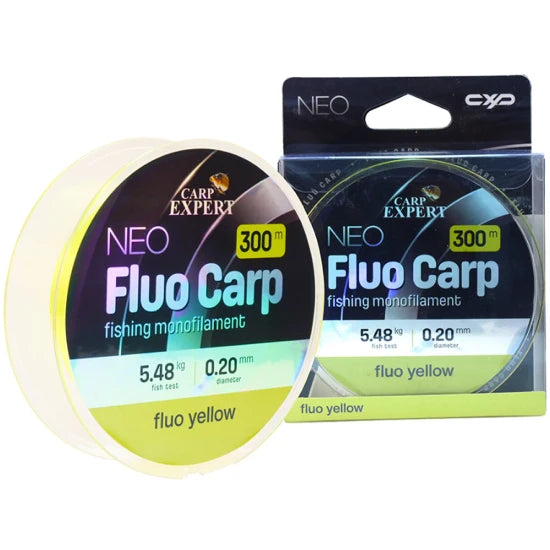 Fir Monofilament Carp Expert Neo Fluo Carp Yellow, 0,30mm, 12.79kg, 150m