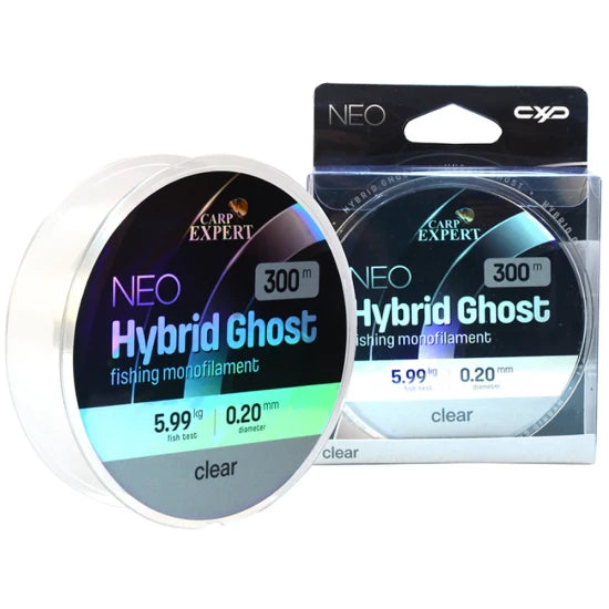 Fir Monofilament Carp Expert Neo Hybrid Ghost Clear (transparent), 0.30mm, 13.69kg, 300m