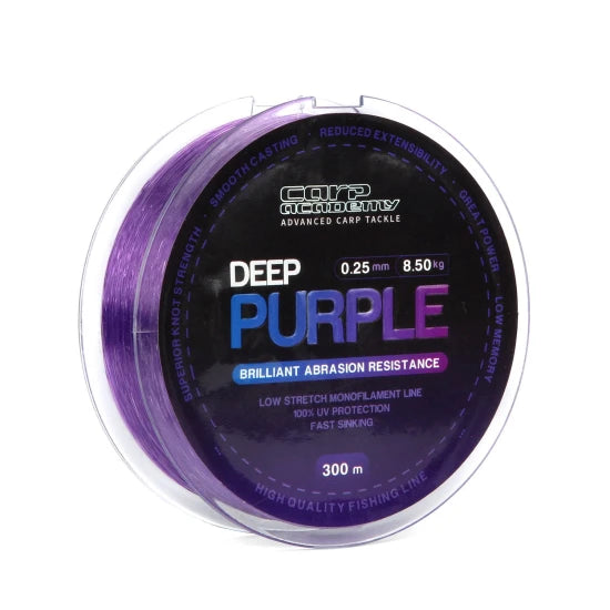 Fir Monofilament Carp Academy Deep Purple 300m 0.25mm 8.50kg