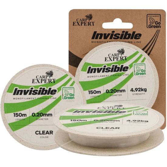 Fir Monofilament Carp Expert Go Green Invisible, Clear, 150m, 0.24mm, 6.36kg