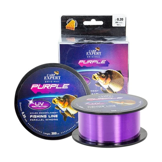 Fir Monofilament Carp Expert Uv Purple 300m 0.35mm 14.90kg