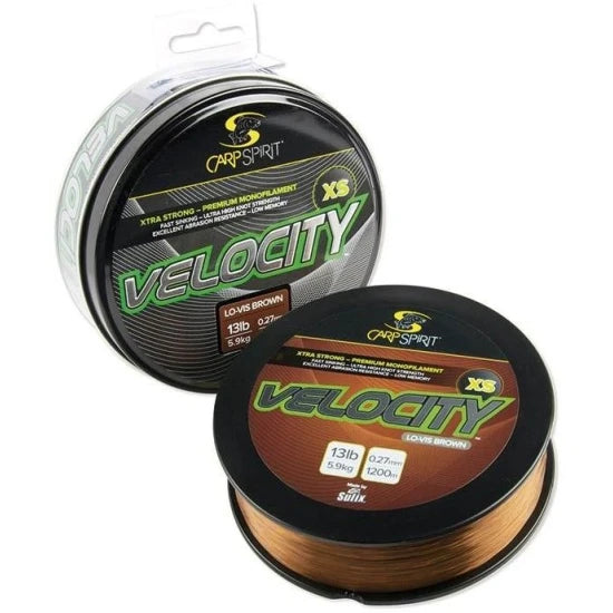 Fir Monofilament Carp Spirit Velocity Xs, Lo-vis Green, 11.8kg, 0.40mm, 5200m