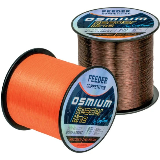 Fir Monofilament Carp Zoom Competition Osmium Feeder, Fluo Orange, 3.2kg, 0.23mm, 800m