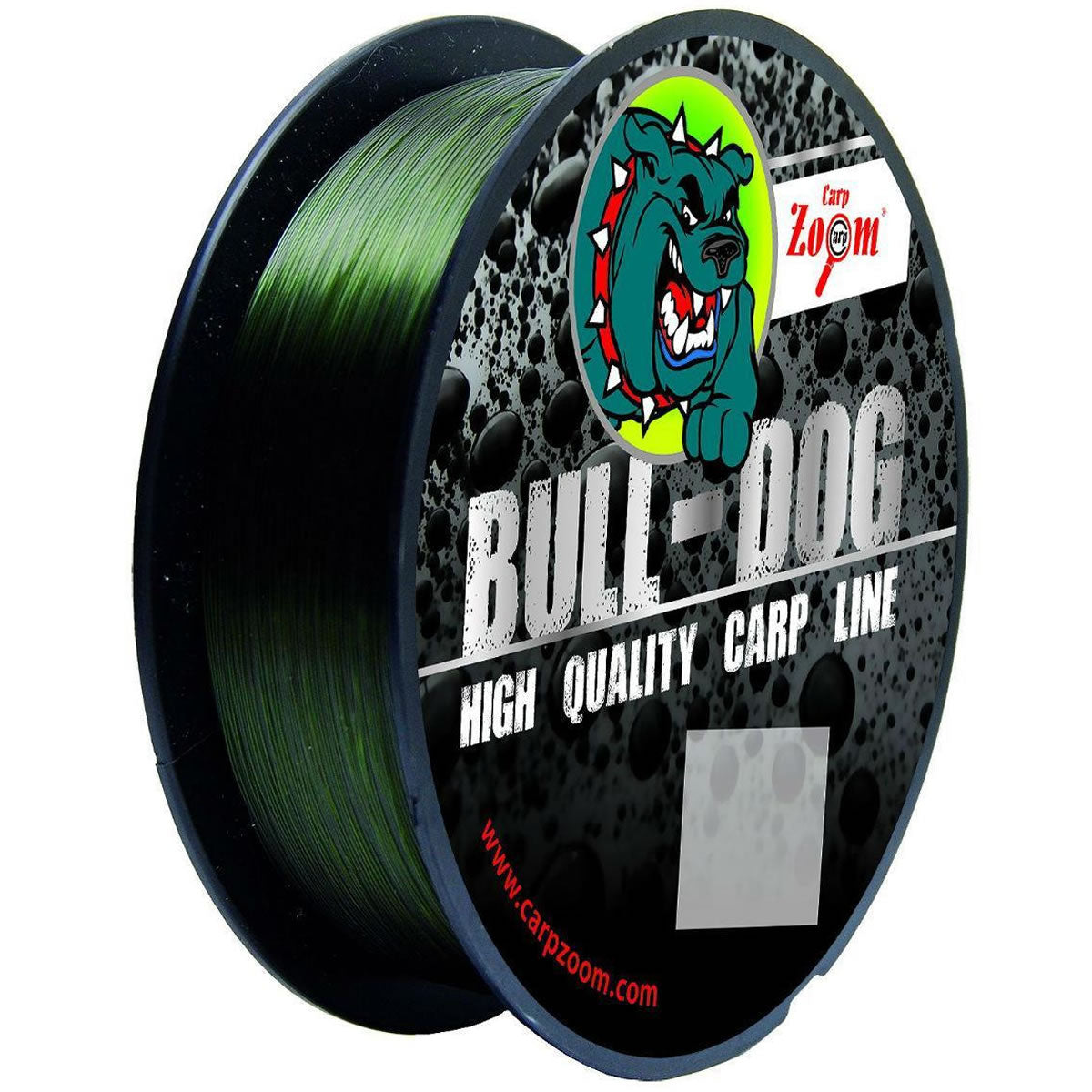 Fir Monofilament Carp Zoom Crap Bull-Dog Dark Green, 300m, 0.22mm, 6.9kg