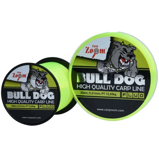 Fir Monofilament Carp Zoom Crap Bull-dog Fluo, 1000m. 0.25mm, 8.8kg