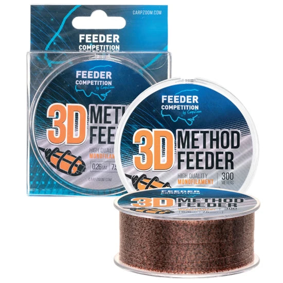 Fir Monofilament Carp Zoom Fc 3d Method Feeder 300m, 0.23mm, 6.3kg