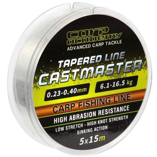 Fir Monofilament Conic Carp Academy, 5x15m, 0.23-0.40mm