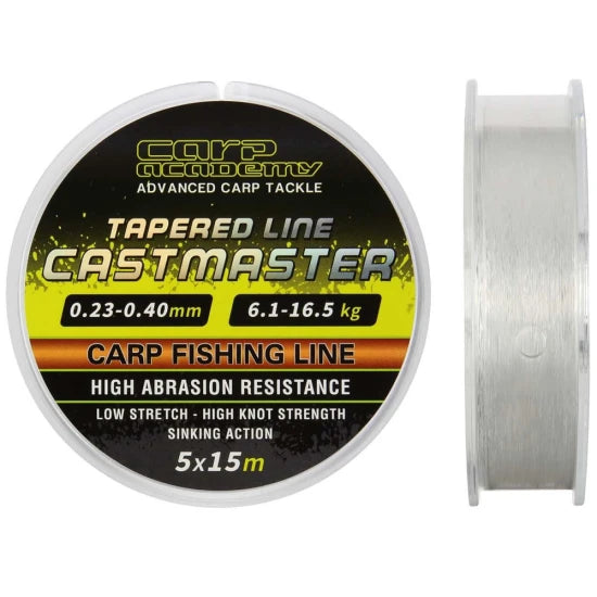 Fir Monofilament Conic Carp Academy, 5x15m, 0.26-0.40mm