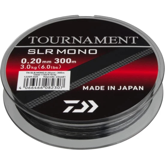 Fir Monofilament Daiwa Slr Grey, 2.6kg, 0.18mm, 300m