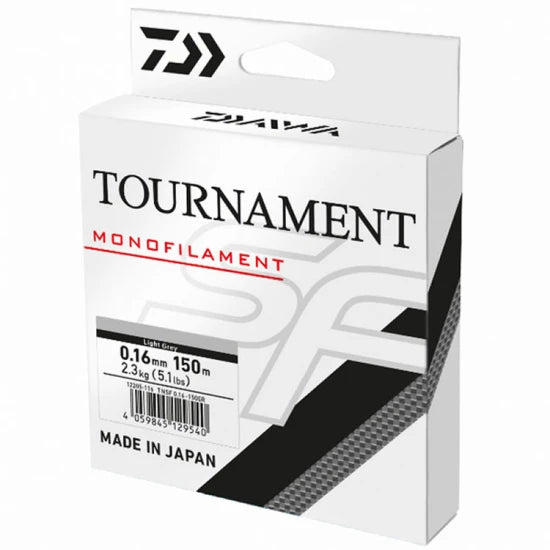 Fir Monofilament Daiwa Tournament Sf, Grey, 3000m, 0.33mm, 9kg