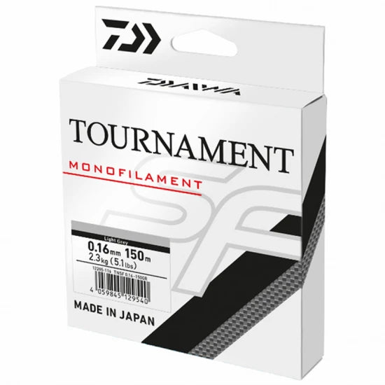 Fir Monofilament Daiwa Tournament Sf 0.20mm, 3.5kg, 150m, Grey
